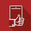 
Ease of Use Long Shadow Icon