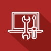 
Ease of Use Long Shadow Icon