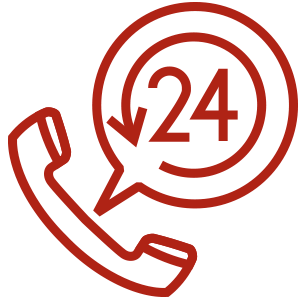 24 hour support icon