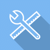 
Ease of Use Long Shadow Icon
